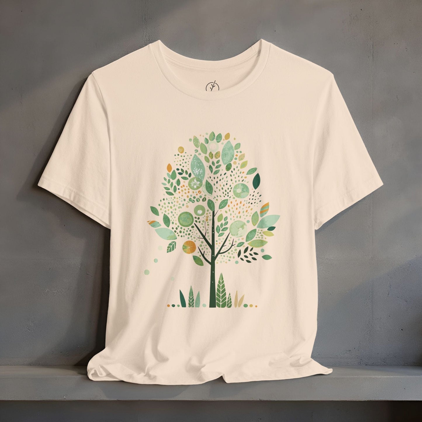 Mint Mosaic Tree T-Shirt