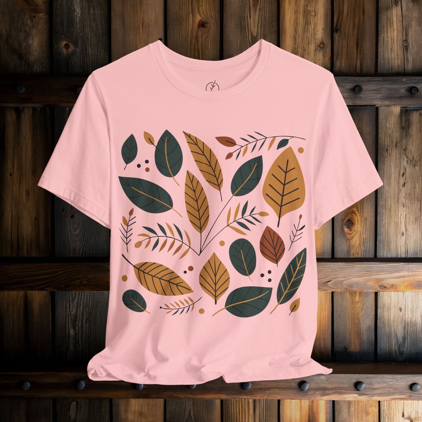 Autumn Leaf Pattern T-Shirt