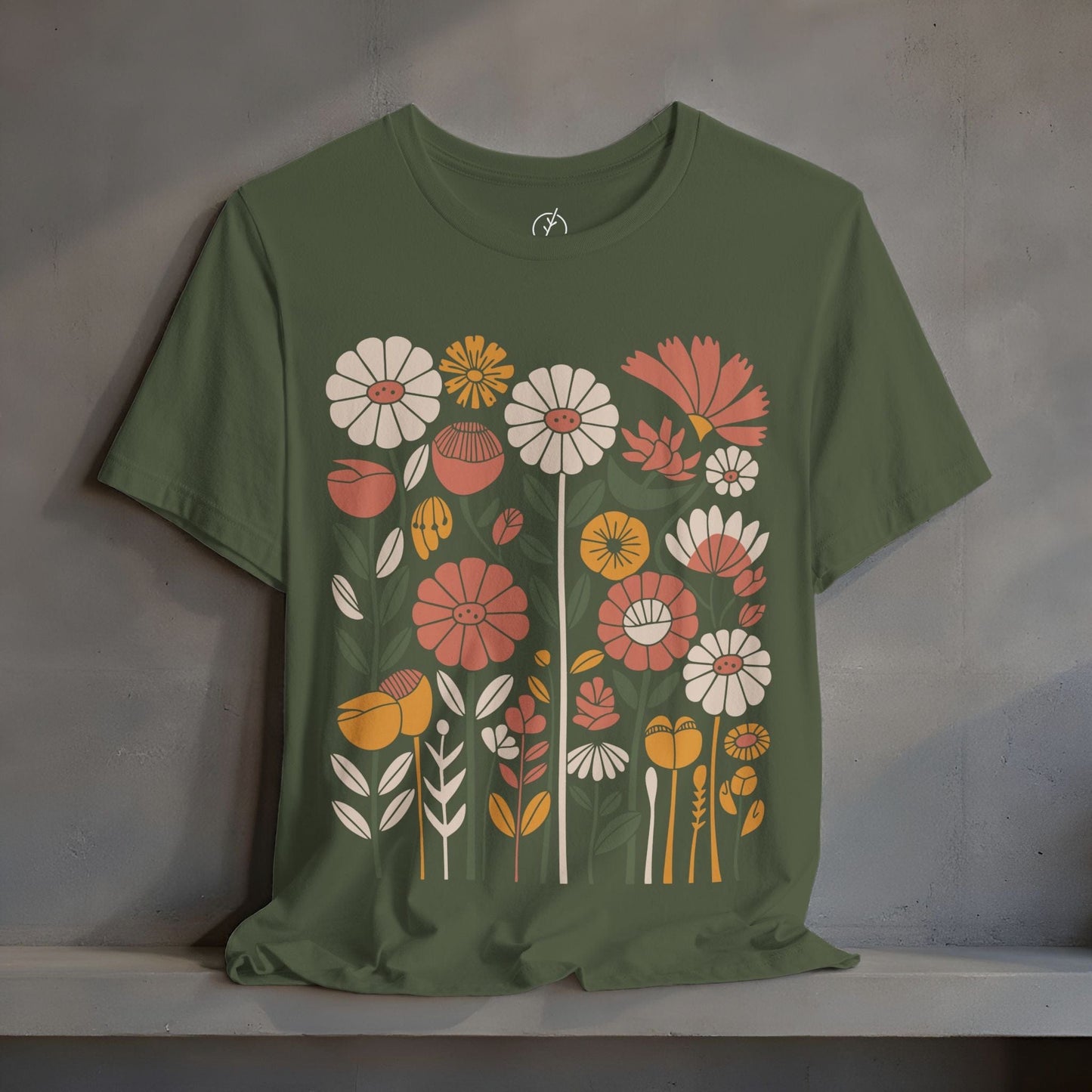 Scandi Bloom Garden T-Shirt