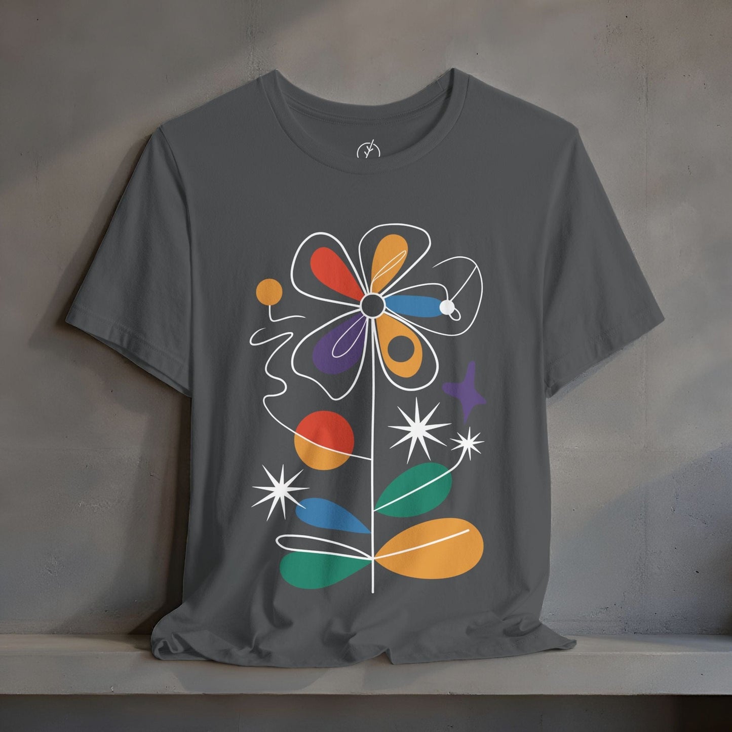Retro Atomic Bloom T-Shirt
