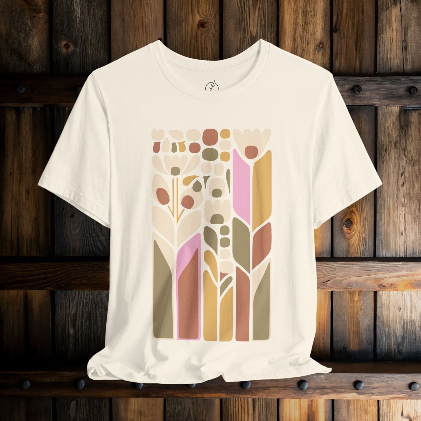 Pastel Mod Garden T-Shirt