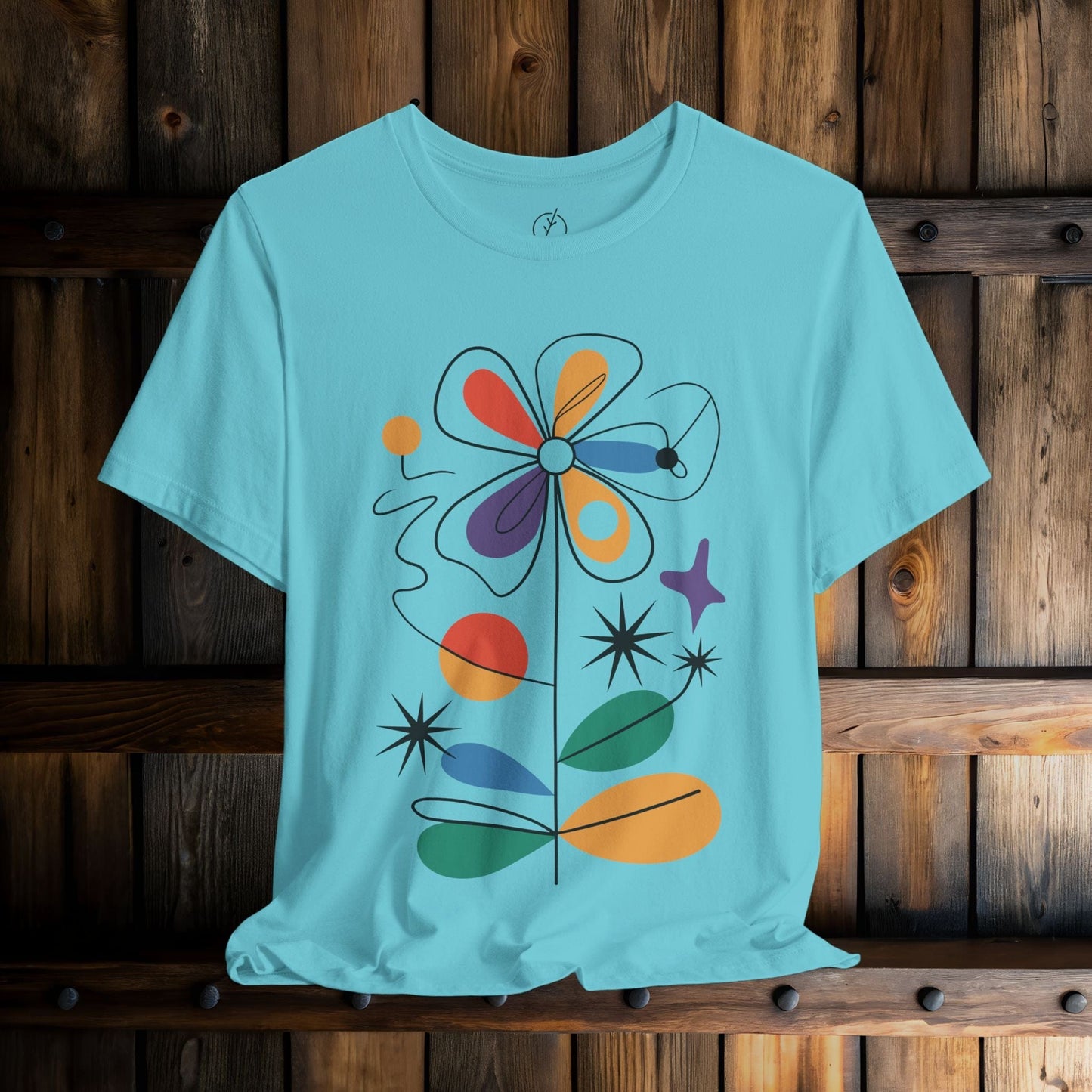 Retro Atomic Bloom T-Shirt