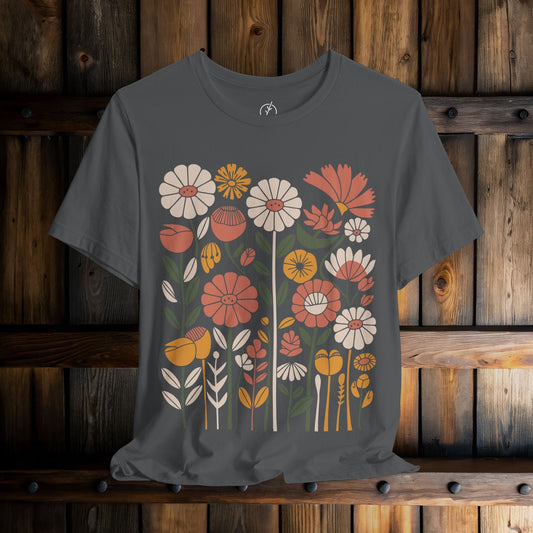 Scandi Bloom Garden T-Shirt