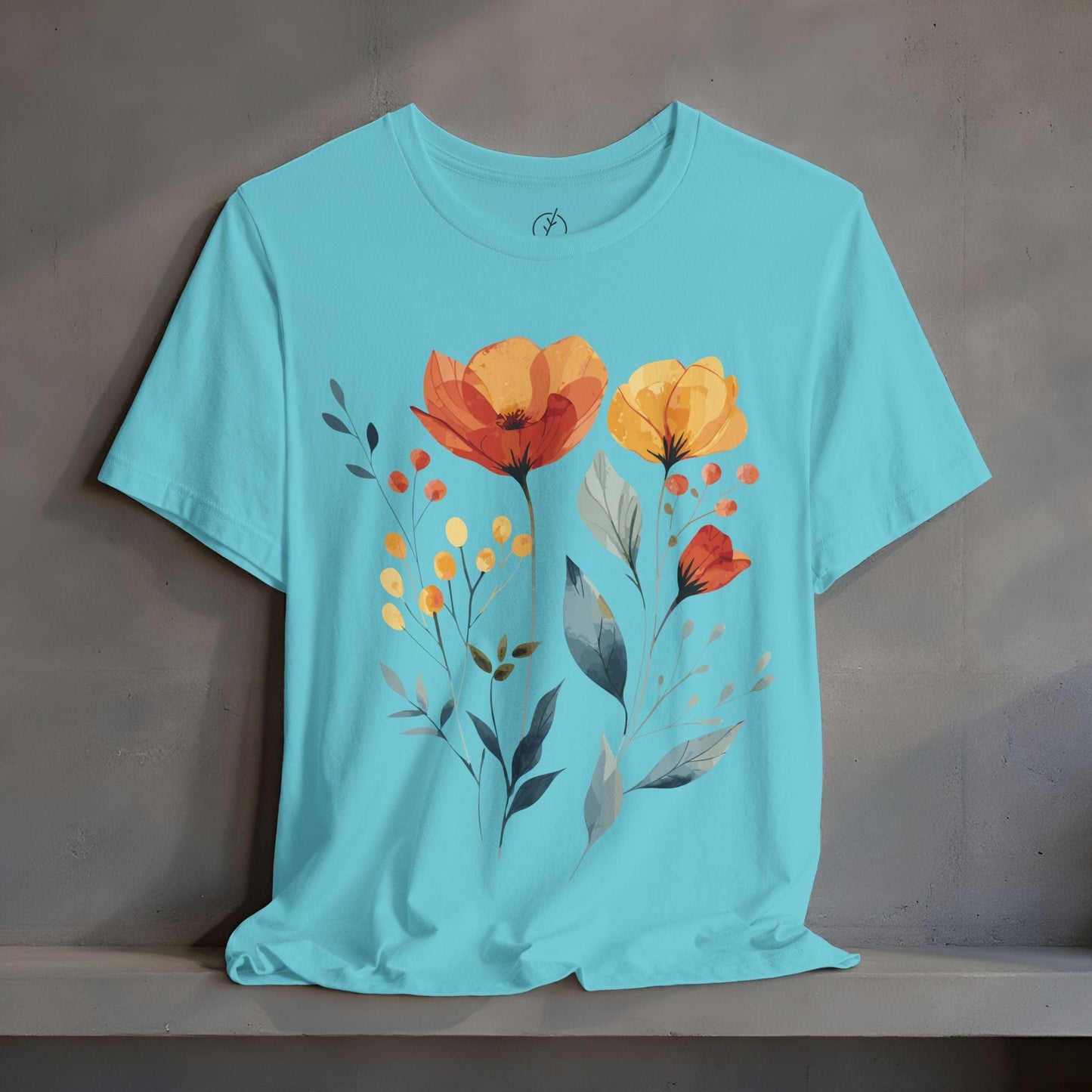 Saffron Bloom Sprigs T-Shirt