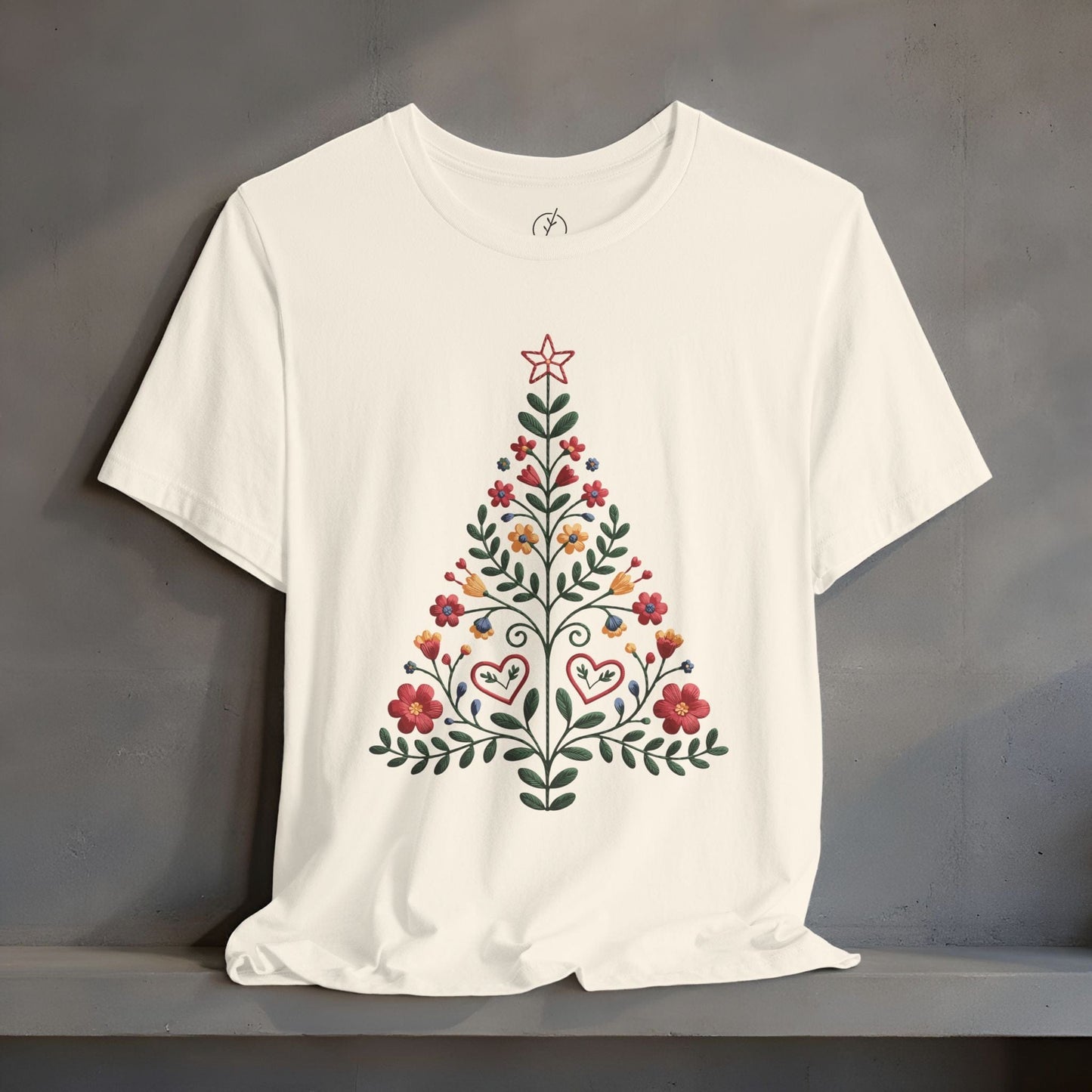 Folk Hearts Tree T-Shirt