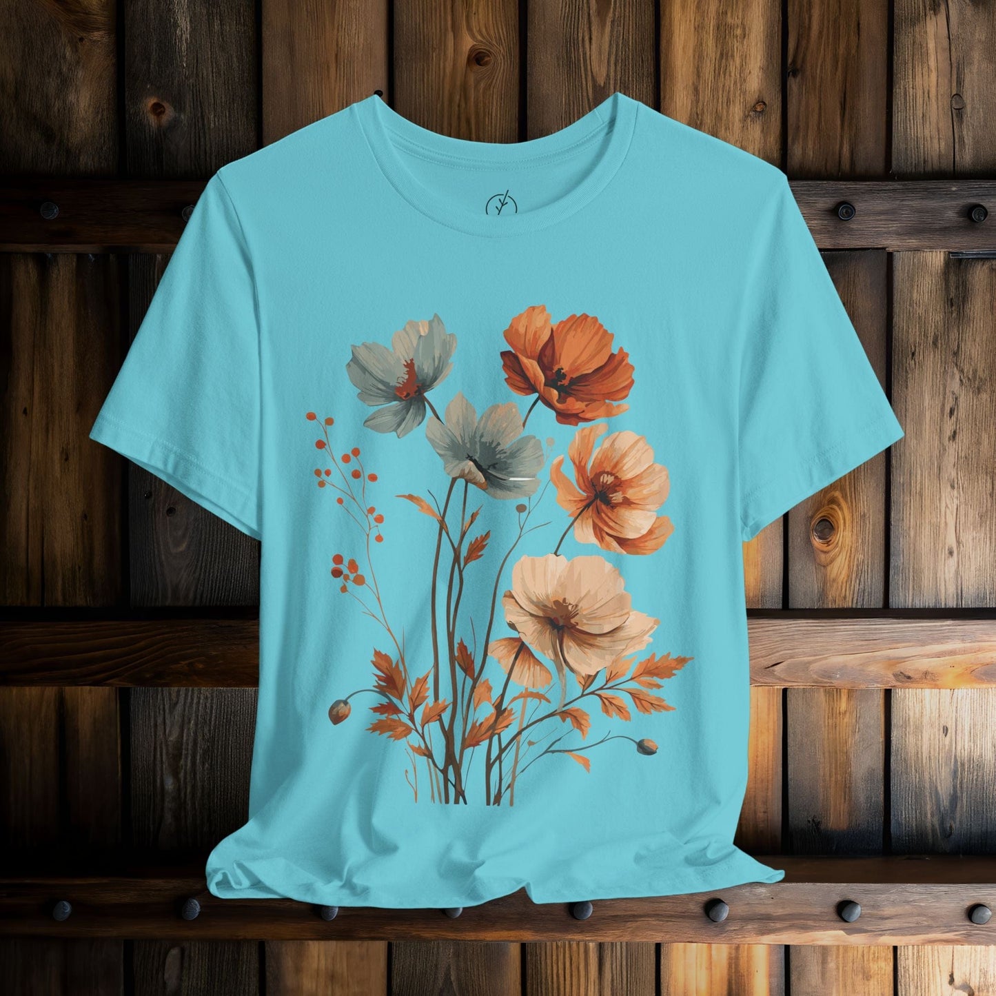 Terracotta Poppy Spray T-Shirt