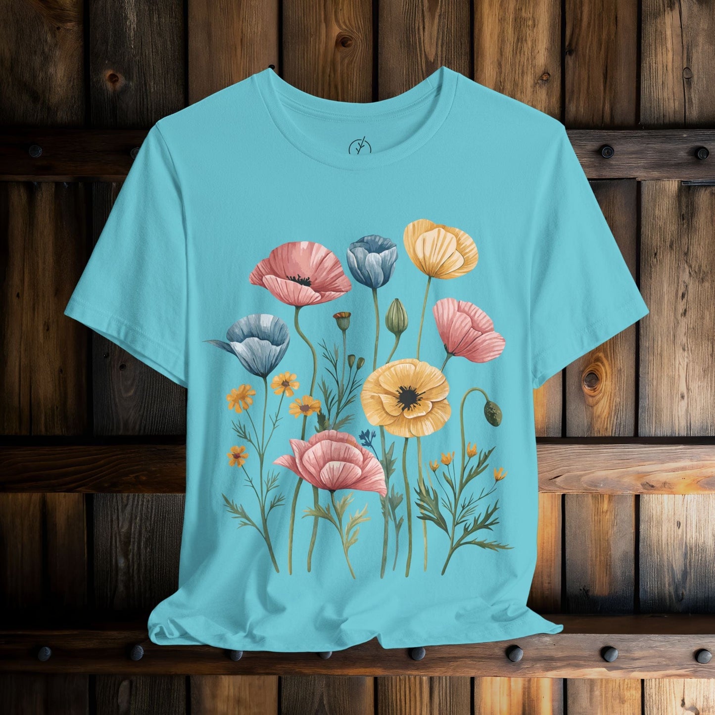 Sunny Poppy Garden T-Shirt