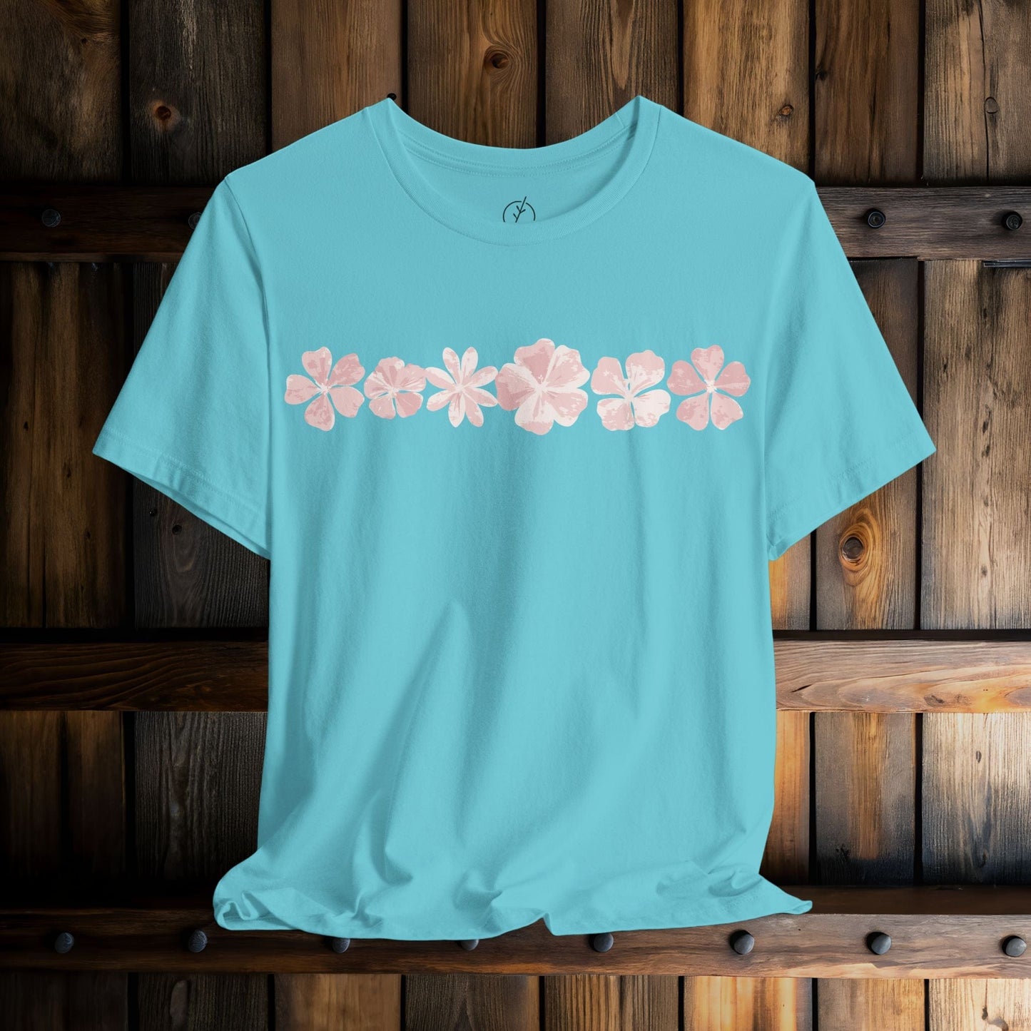 Blush Blossom Border T-Shirt