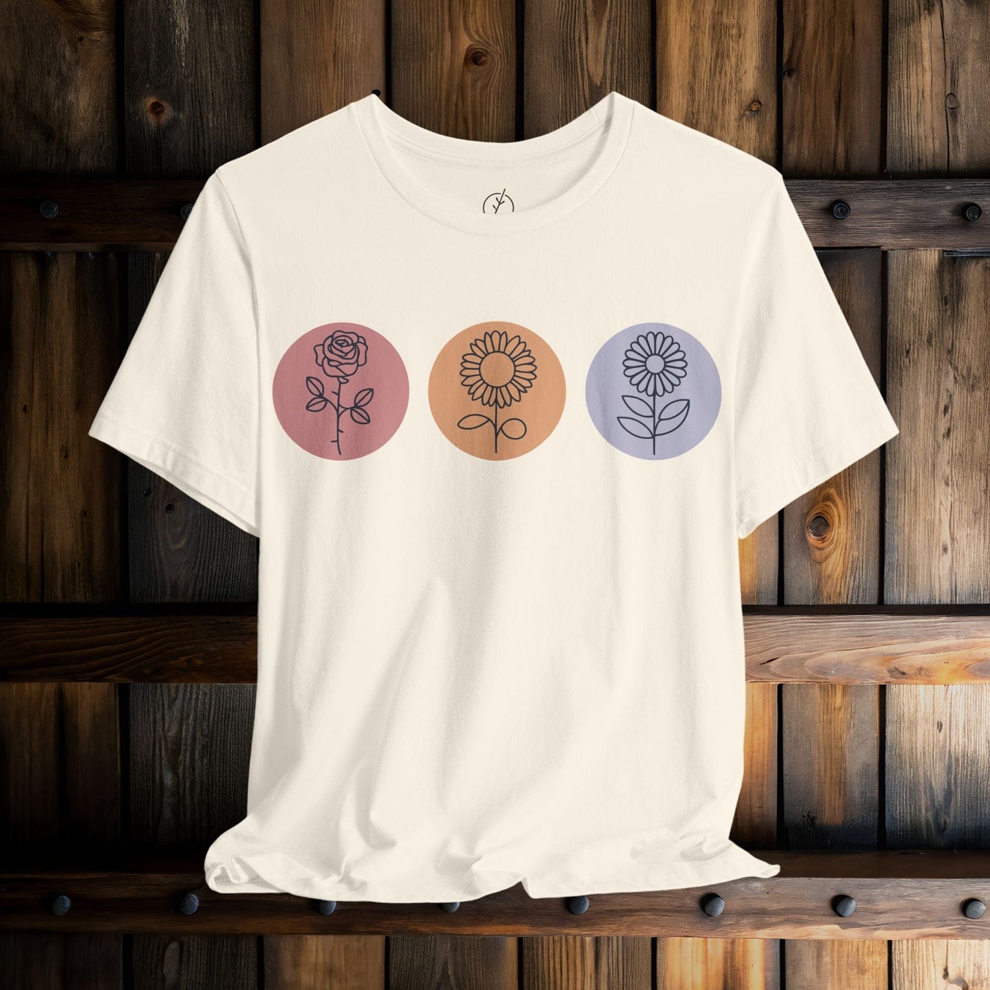 Floral Icon Trio T-Shirt
