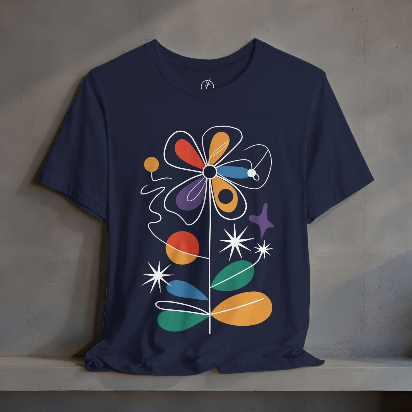 Retro Atomic Bloom T-Shirt