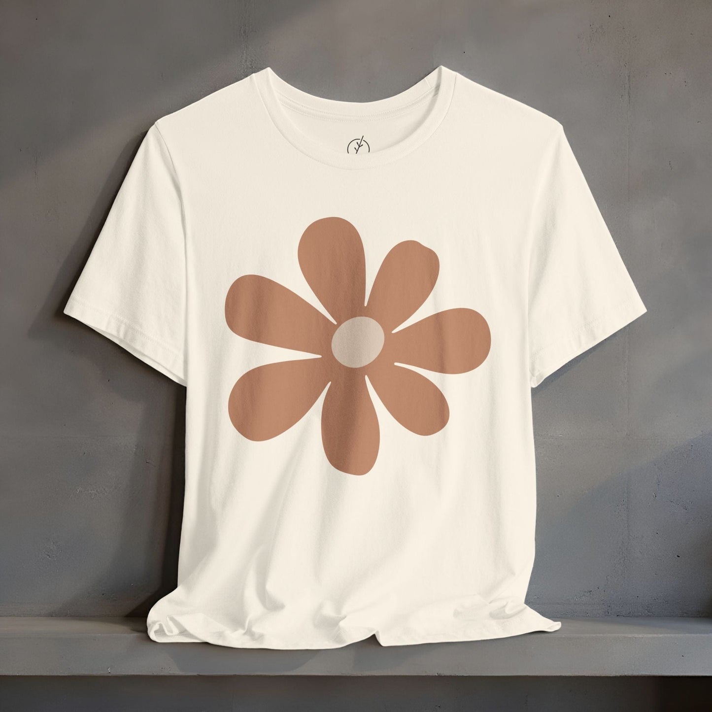Retro Terracotta Daisy T-Shirt