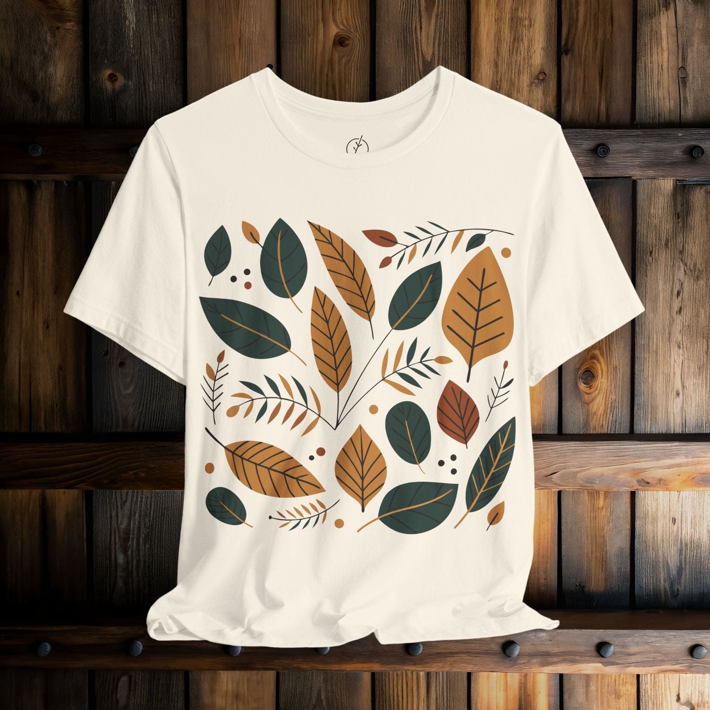 Autumn Leaf Pattern T-Shirt