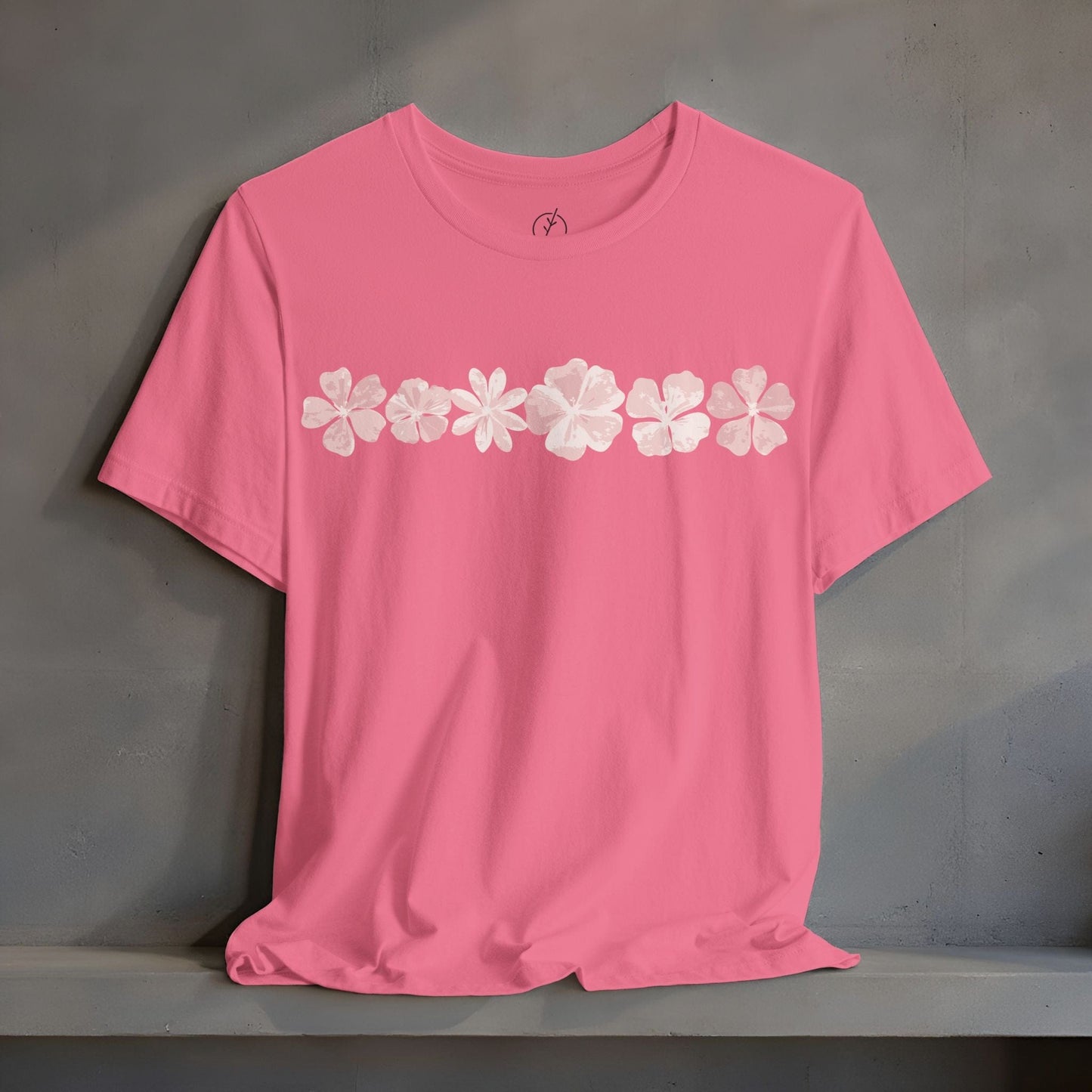 Blush Blossom Border T-Shirt