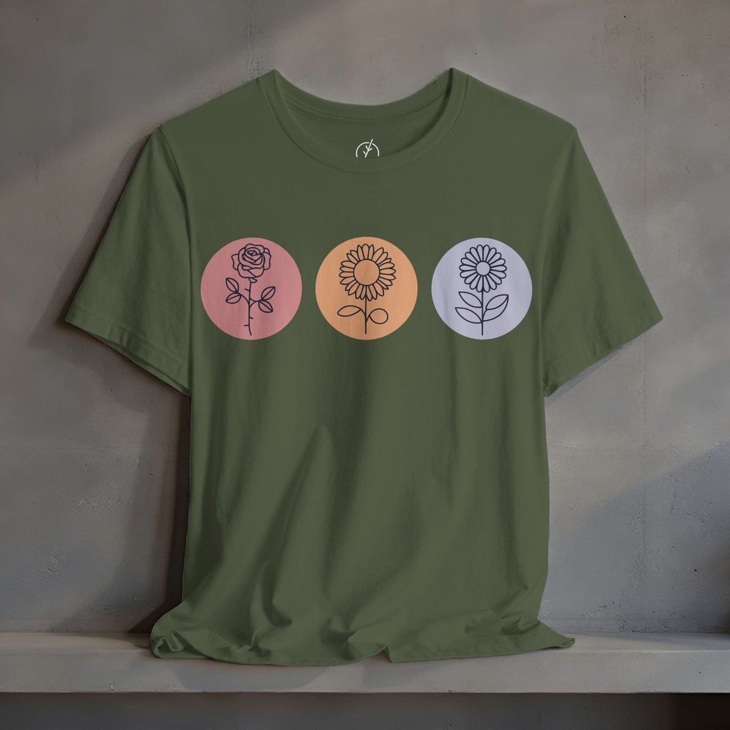 Floral Icon Trio T-Shirt