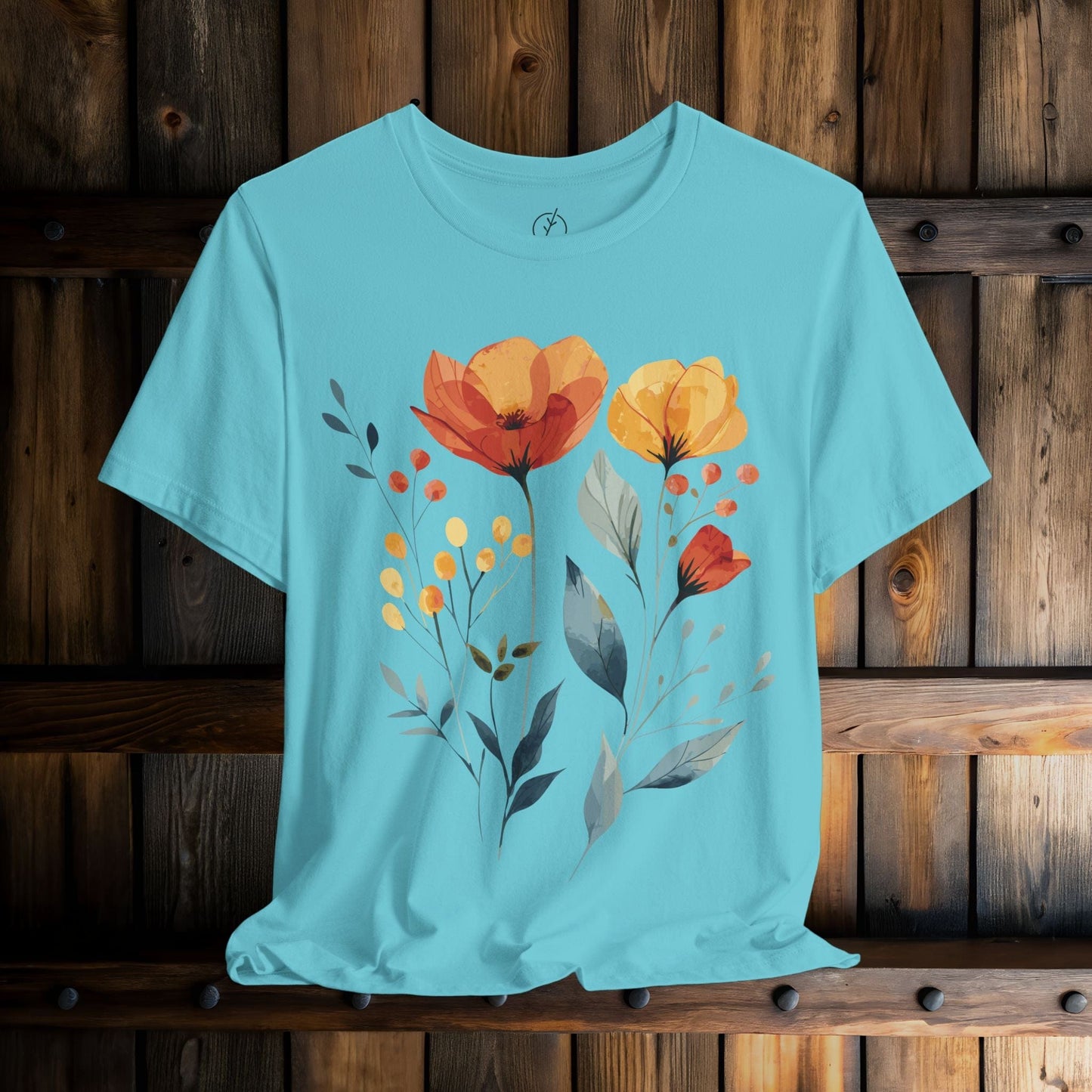 Saffron Bloom Sprigs T-Shirt