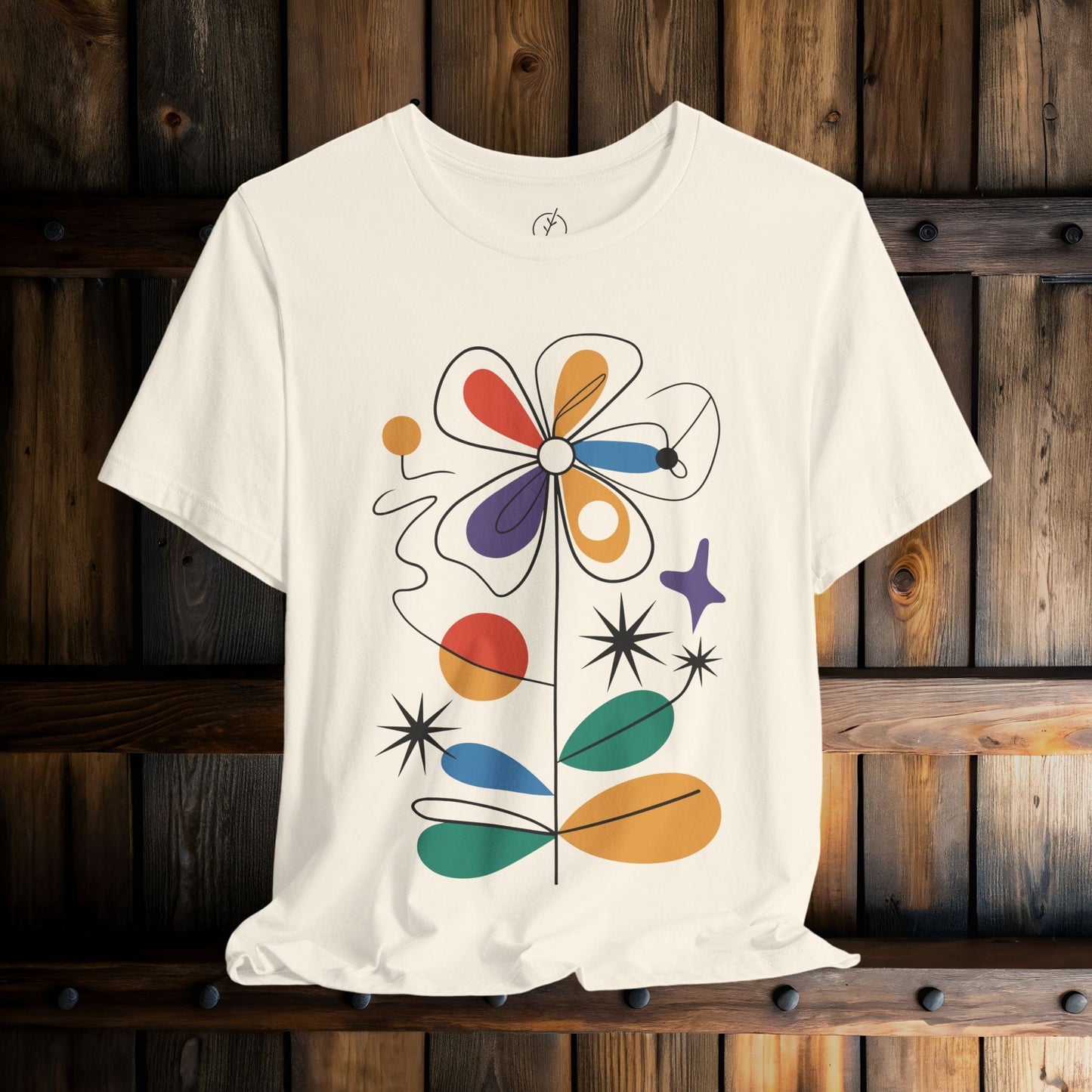 Retro Atomic Bloom T-Shirt