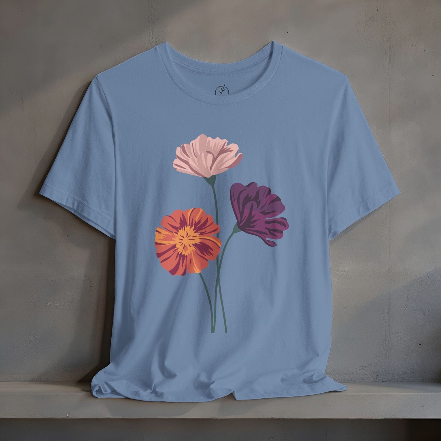 Vivid Trio Blooms T-Shirt
