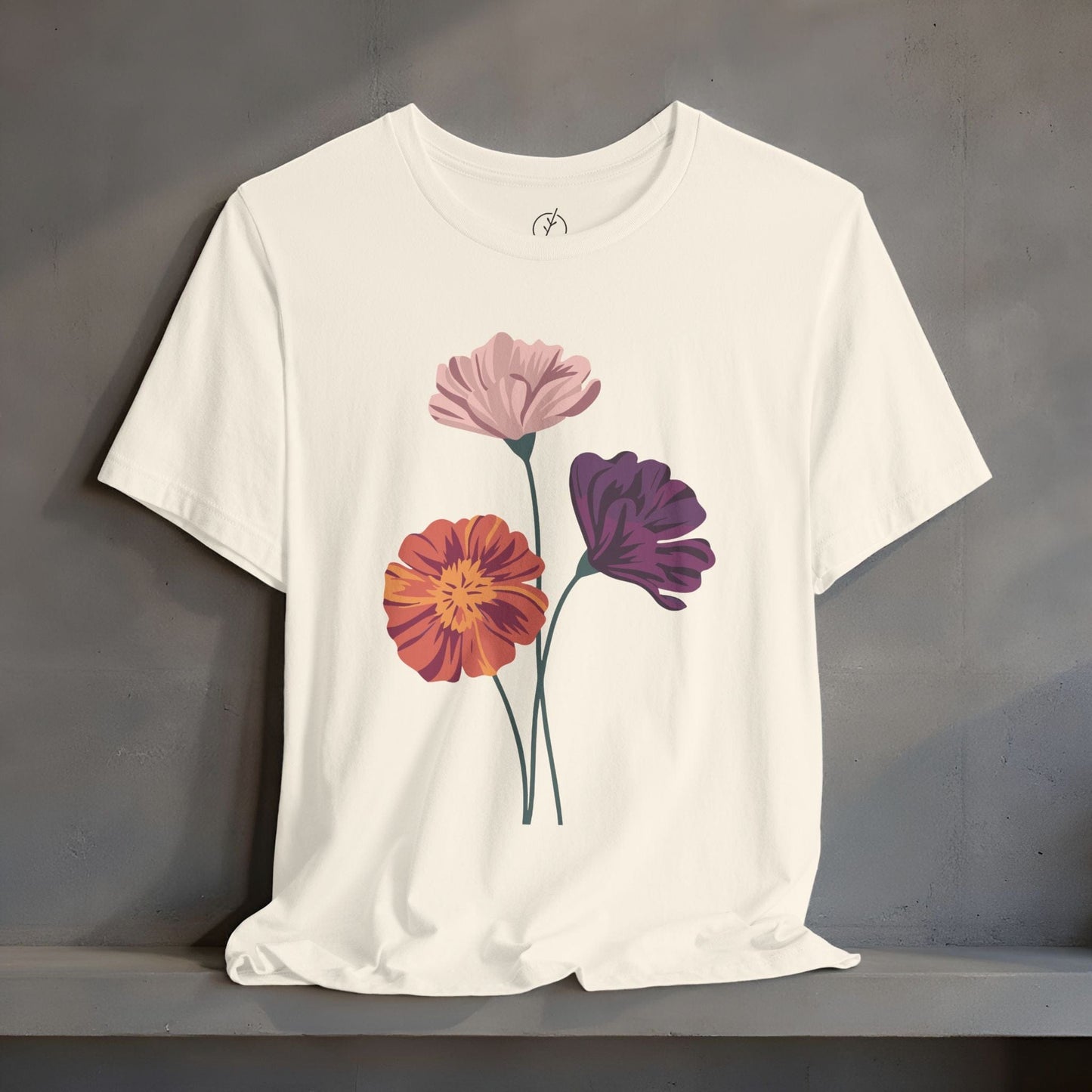Vivid Trio Blooms T-Shirt