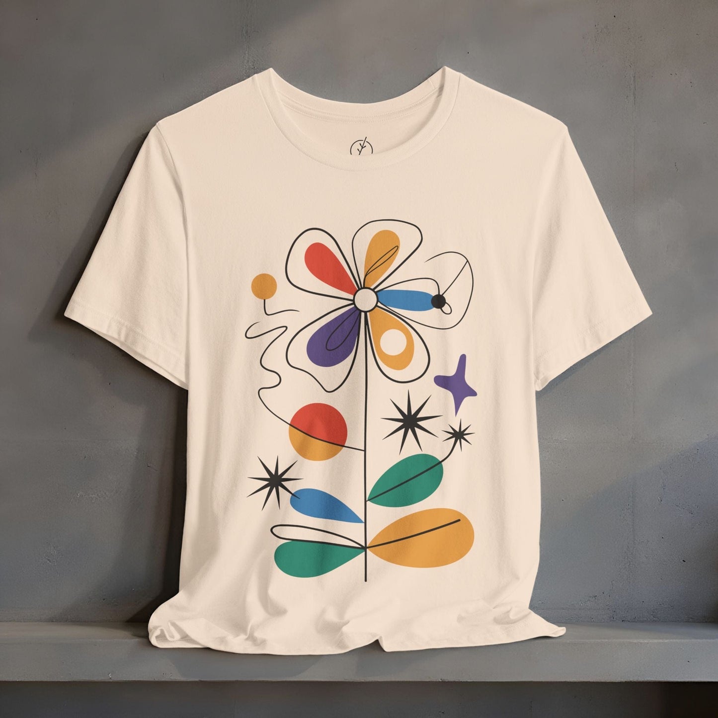 Retro Atomic Bloom T-Shirt
