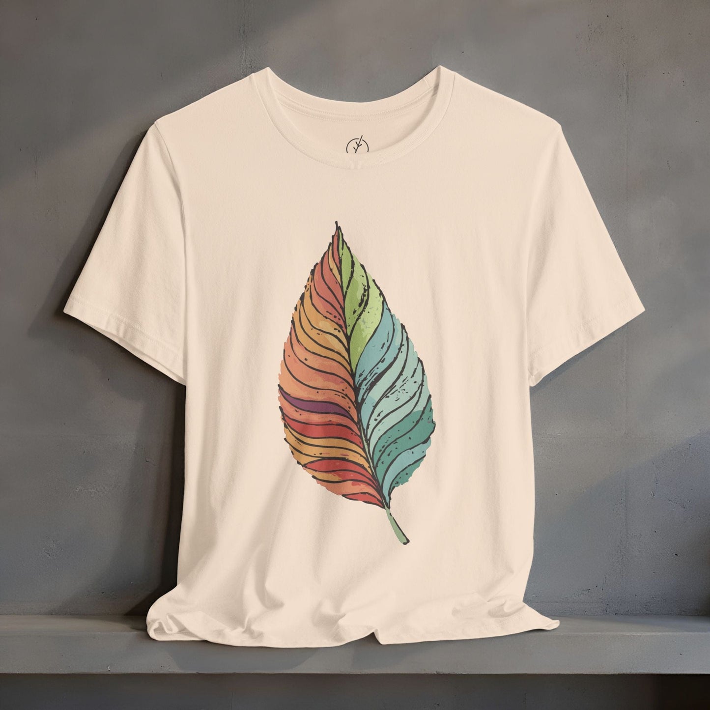 Colorwave Leaf T-Shirt