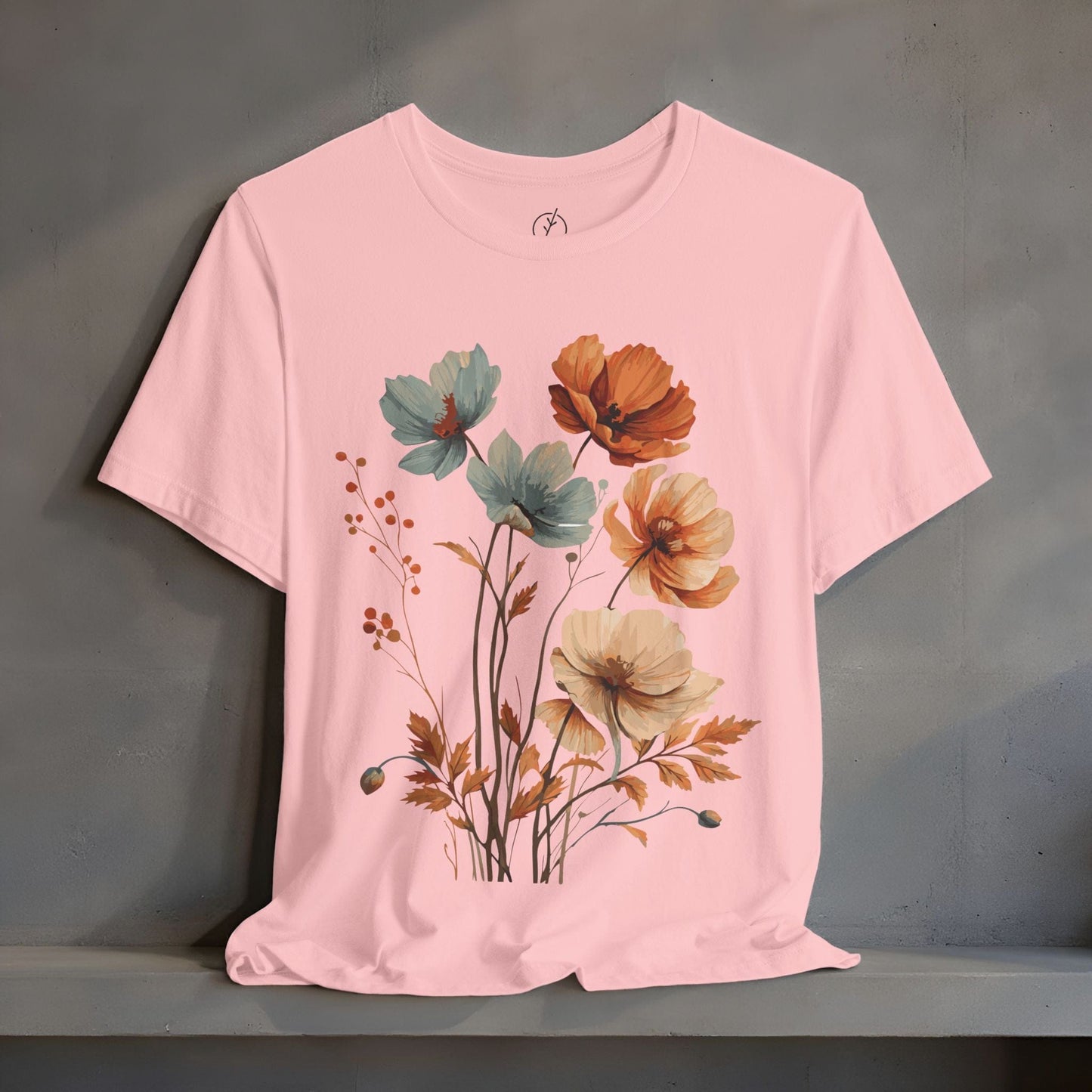 Terracotta Poppy Spray T-Shirt