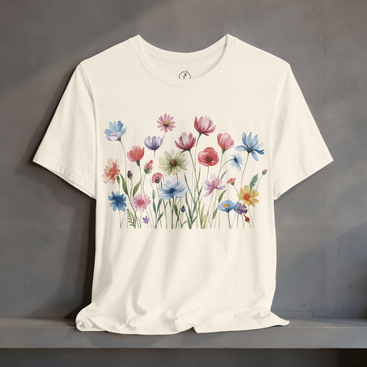 Spring Breeze Wildflowers T-Shirt
