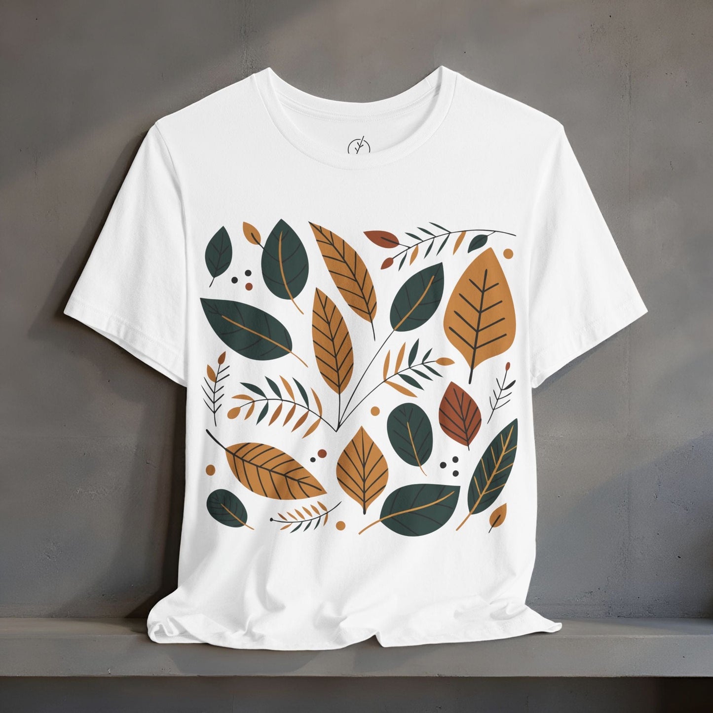 Autumn Leaf Pattern T-Shirt
