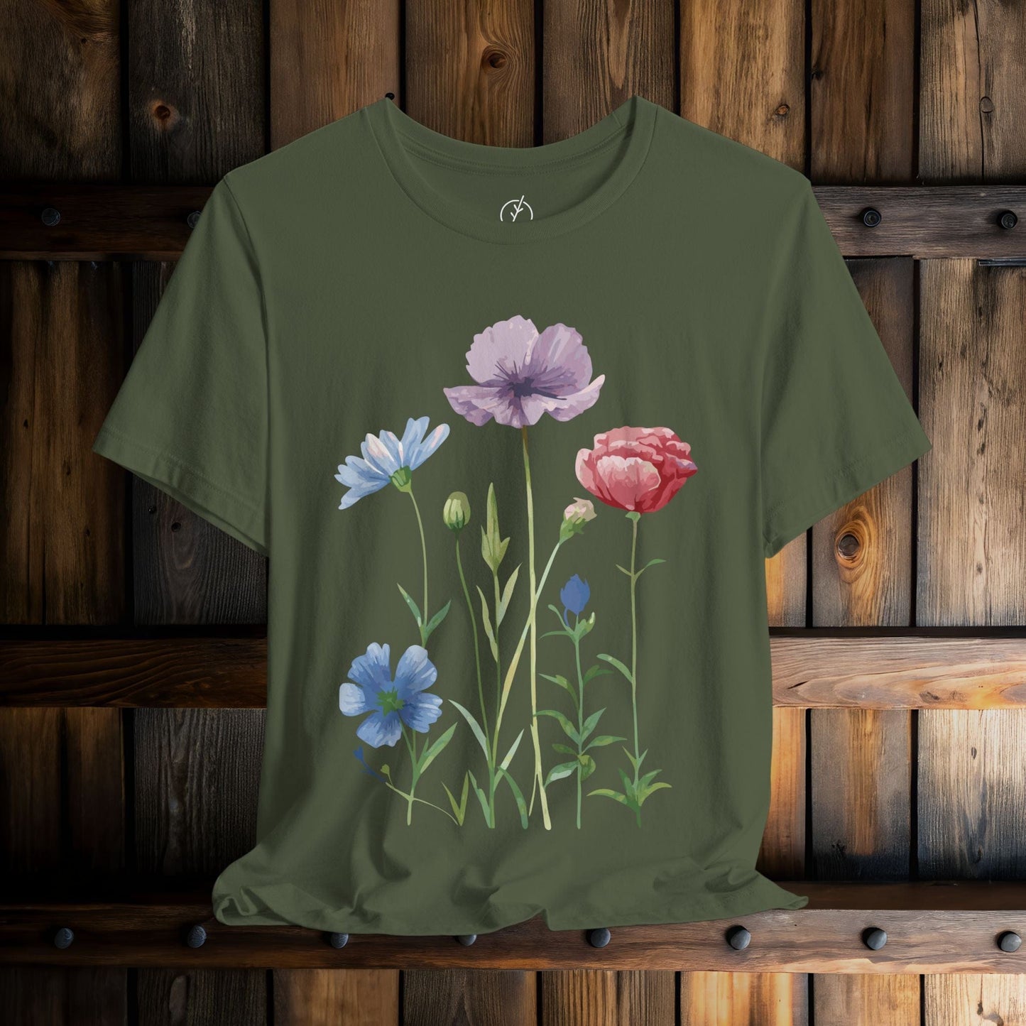 Pastel Field Blooms T-Shirt