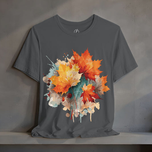 Autumn Maple Splash T-Shirt