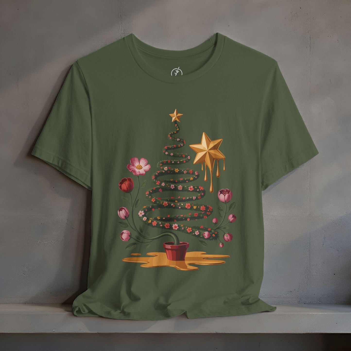 Surreal Spiral Tree T-Shirt